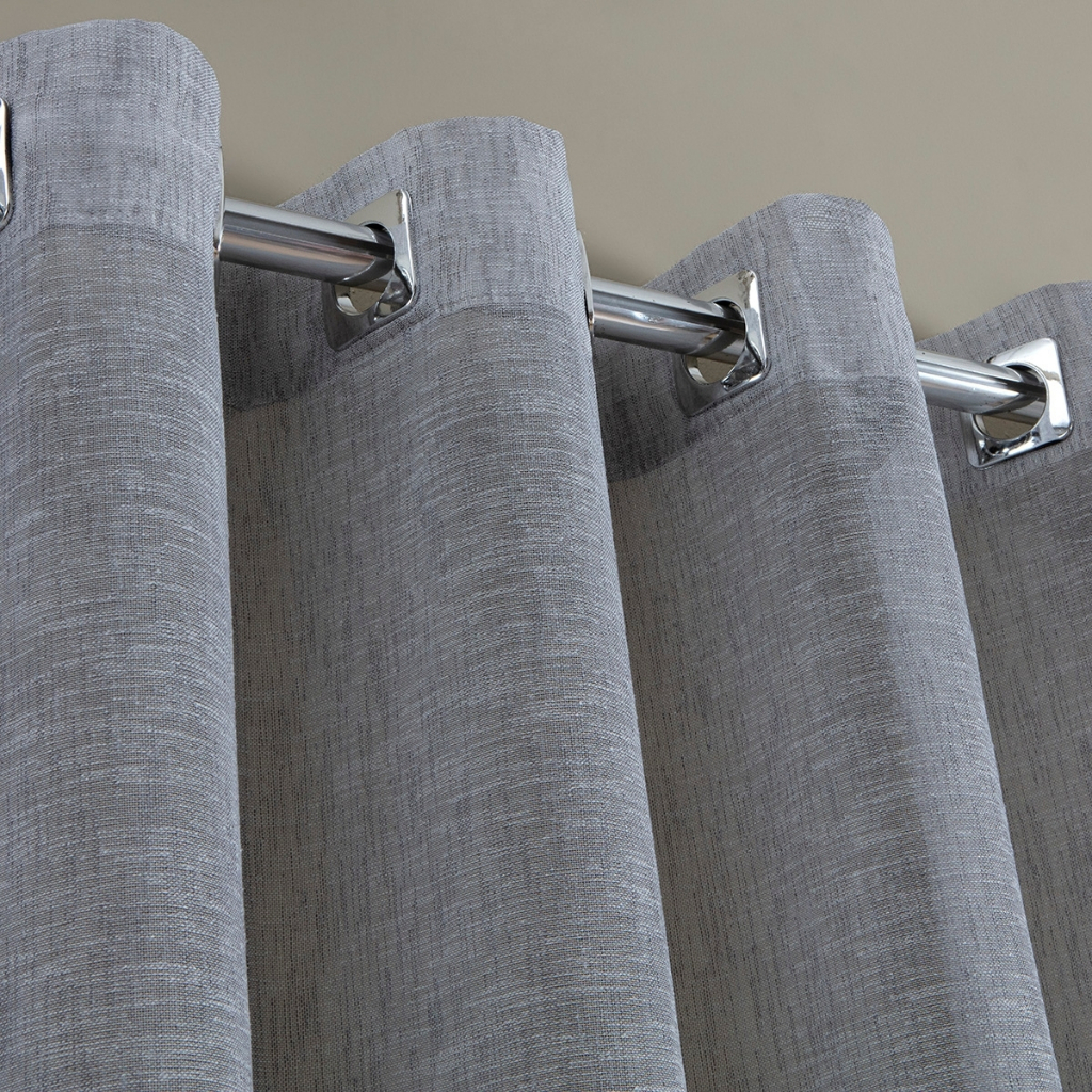 Cortina de Linho Para Varão 3,00x2,80m Luxo Para Quarto Sala em Oferta na Shopee