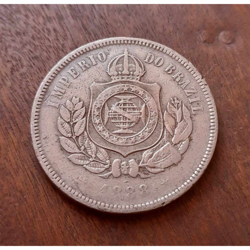 Moeda 200 Réis 1888 - Império do Brasil