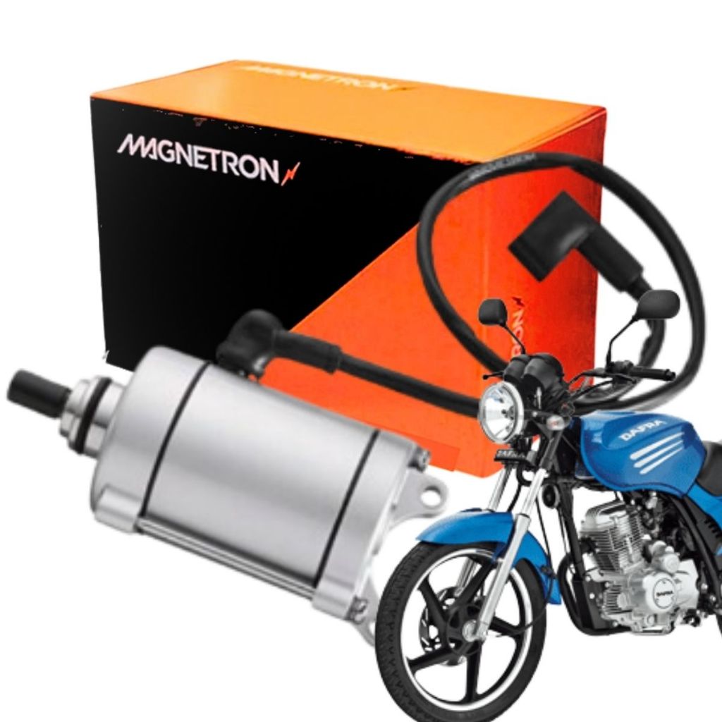 Motor De Partida Honda Cg Titan 125 1999 2000 2001 2002 2003 2004 2005 a 2015 Original Magnetron