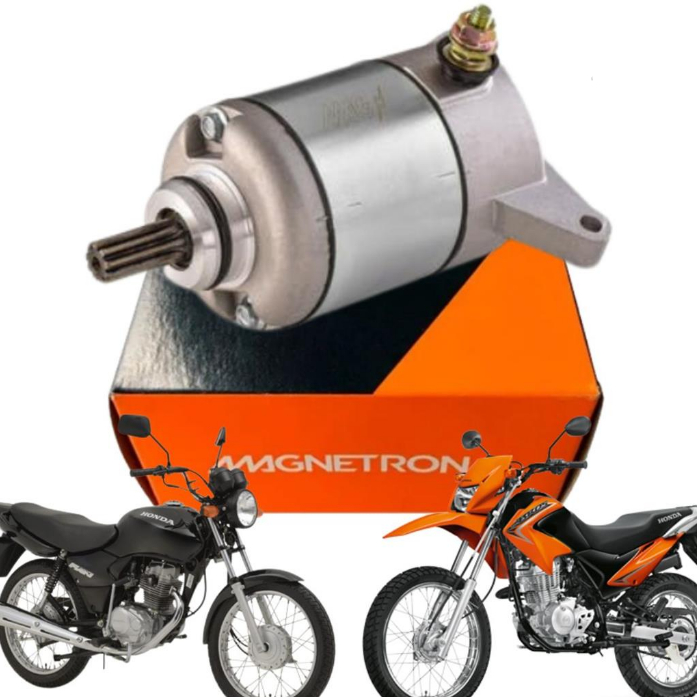 Motor Partida Arranque Honda Cg Titan Fan 125 150 Nxr Bros 125 150 2004 a 2015 O
