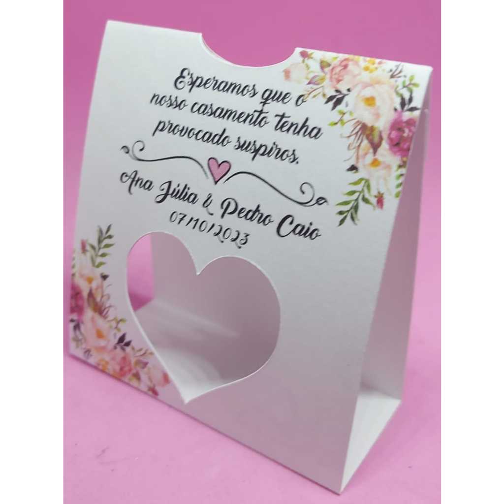 Lembrancinha Rústica aniversário, 15 anos, casamento, noivado, bebê, maternidade, revelação  PERSONALIZADA Mini Suspiros
