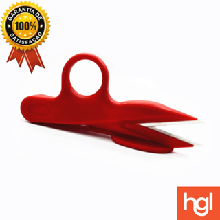 Tesoura de Arremate Pic p/ Costura de Tecidos - Vermelha em Oferta na Shopee