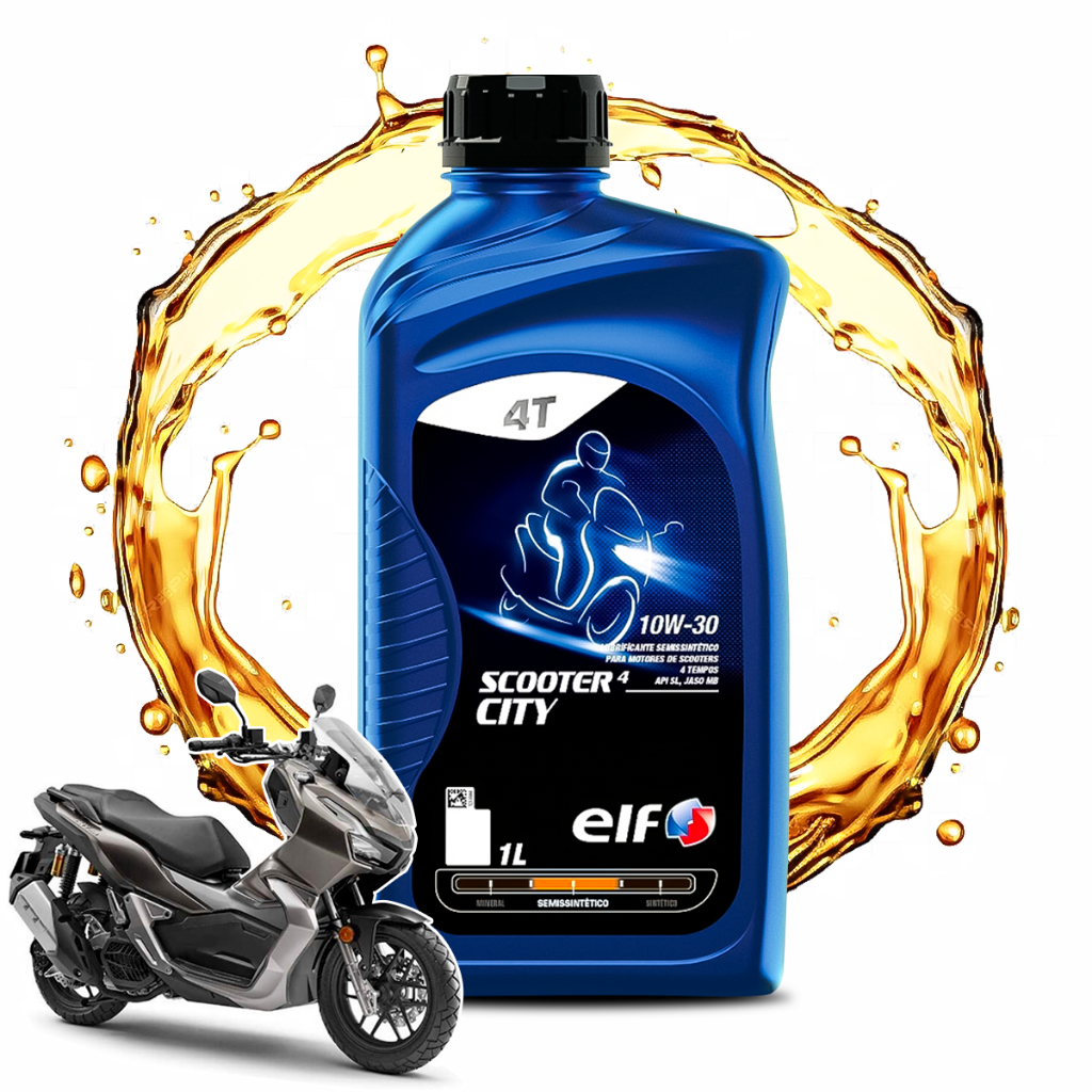 Óleo Para Honda Adv 150 Elf Semissintetico 10w-30 Scooter em Oferta na Shopee