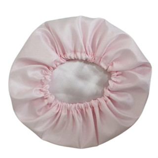 Touca de Cetim Rosa Antifrizz para Dormir em Oferta na Shopee