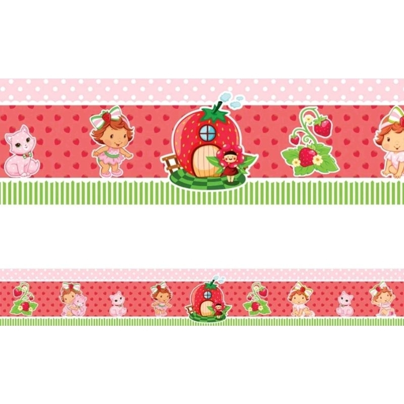 Faixa Decorativa Adesiva Moranguinho Baby 1 Metro em Oferta na Shopee