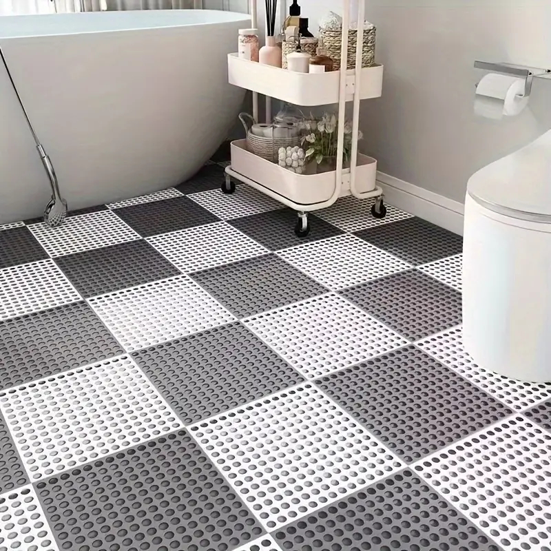 15 Piso Estrado Tapete Box Antiderrapante Macio e flexível Tapete Banheiro - Linha Conforto