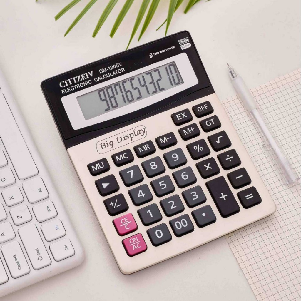 Calculadora Eletrônica 8 Dígitos Uso Profissional Doméstico