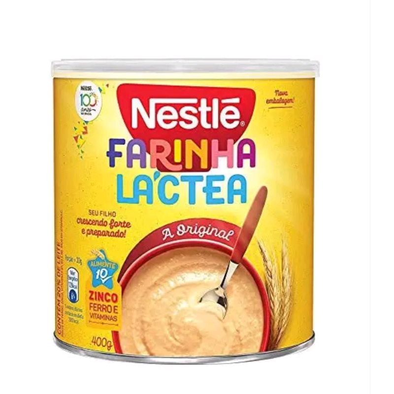 FARINHA LÁCTEA NESTLÉ 360G ORIGINAL em Oferta na Shopee