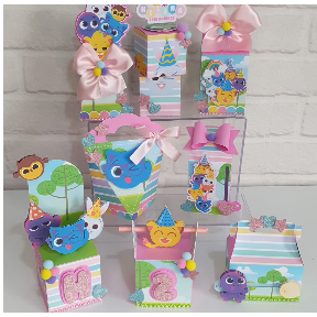 Kit Festa Bolofofos | Lembrancinhas | Festa infantil | Aniversário | Personalizados
