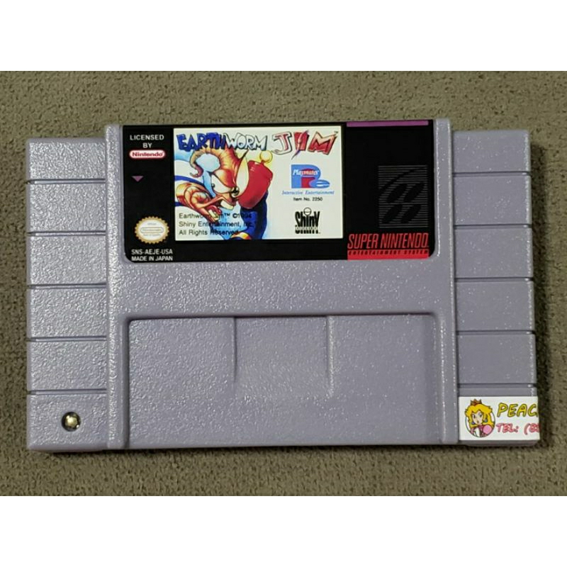 Earth Worm Jim P/ Super Nintendo Aproveite!