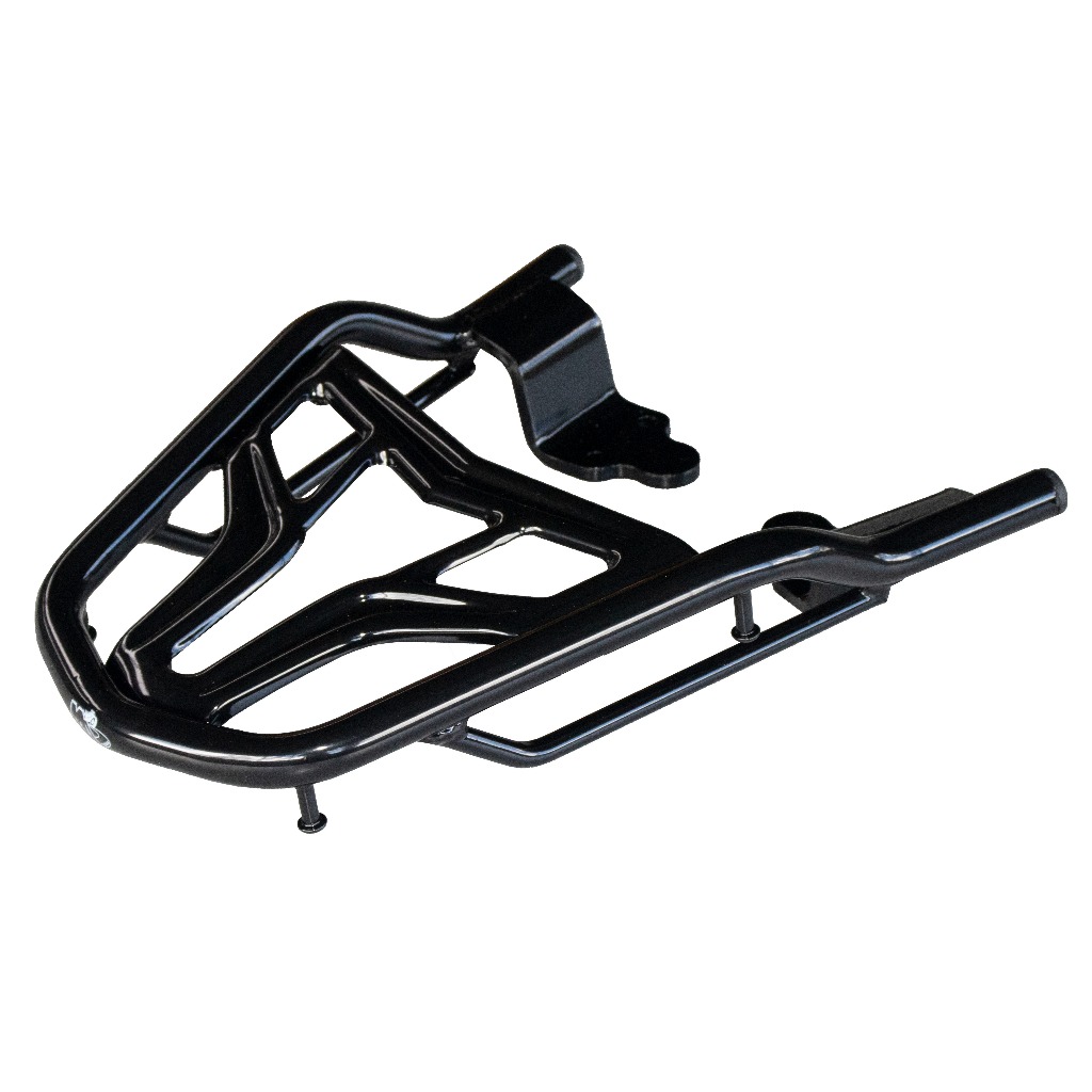 Bagageiro Yamaha Crypton 115 2010 Até 2017 Suporte para Bau Preto Reforçado em Oferta na Shopee