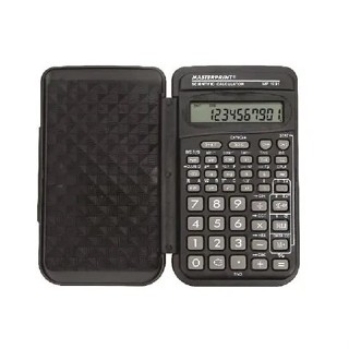 Calculadora Científica Com Capa Preta MP1091-  Masterprint em Oferta na Shopee