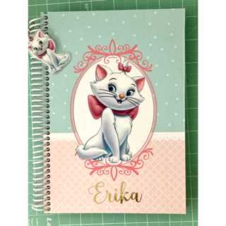 Caderno Personalizado Gatinha Marie em Oferta na Shopee