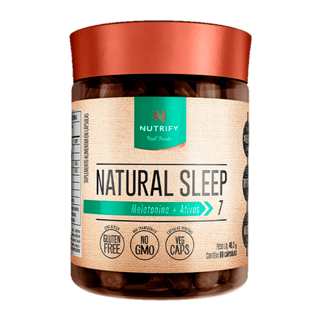 Natural Sleep - 60 Cápsulas Nutrify em Oferta na Shopee