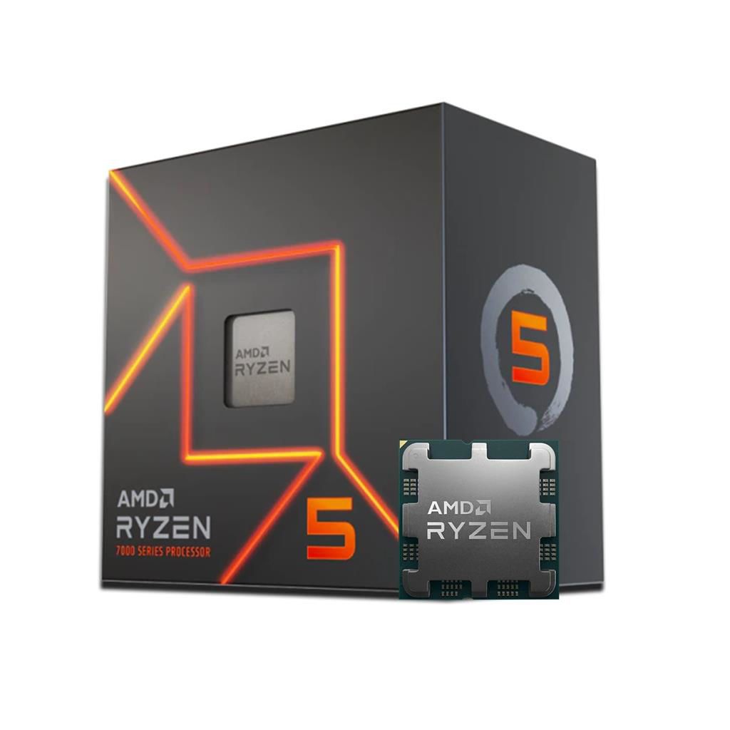 PROCESSADOR AMD RYZEN 5 7600 AM5 5.1GHZ MAX TURBO - 100-100001015BOX
