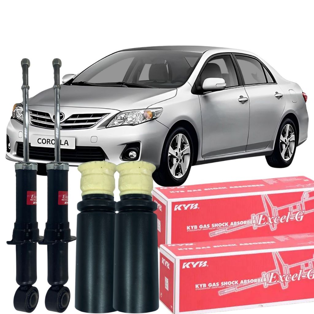 Kit Amortecedor Traseiro Batente Coifa Corolla 2009 Á 2013 em Oferta na Shopee