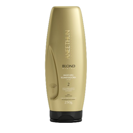 Aneethun Blond System - Máscara Iluminadora 250g em Oferta na Shopee