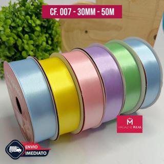 Fita de Cetim Progresso N°7 30mm - 50mts em Oferta na Shopee