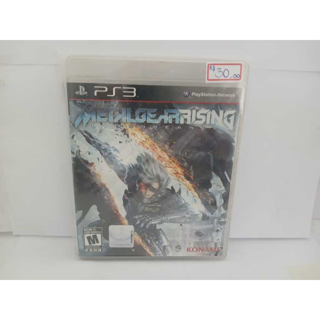 Metal gear rising revengeance ps3 midia fisica