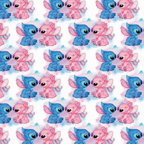 Tecido Microfibra TACTEL Estampa Digital - Stitch 24 em Oferta na Shopee