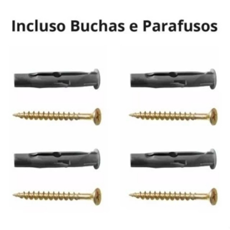 Kit 4 Prateleira Industrial Com Mão francesa de ferro invertida Nicho Decoração Rustica Casa Moderna