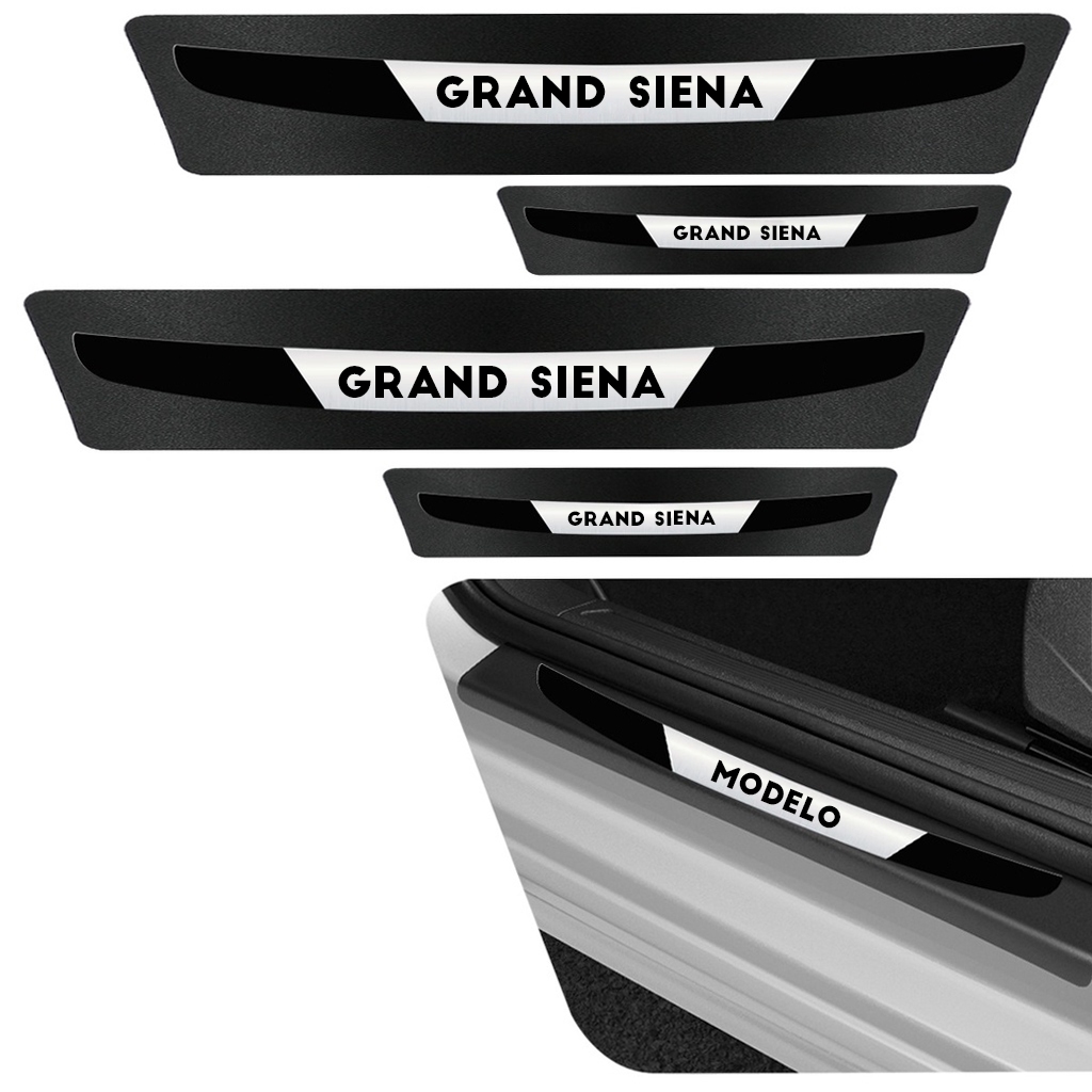 Soleira Protetor Porta Plus Compatível com Grand Siena