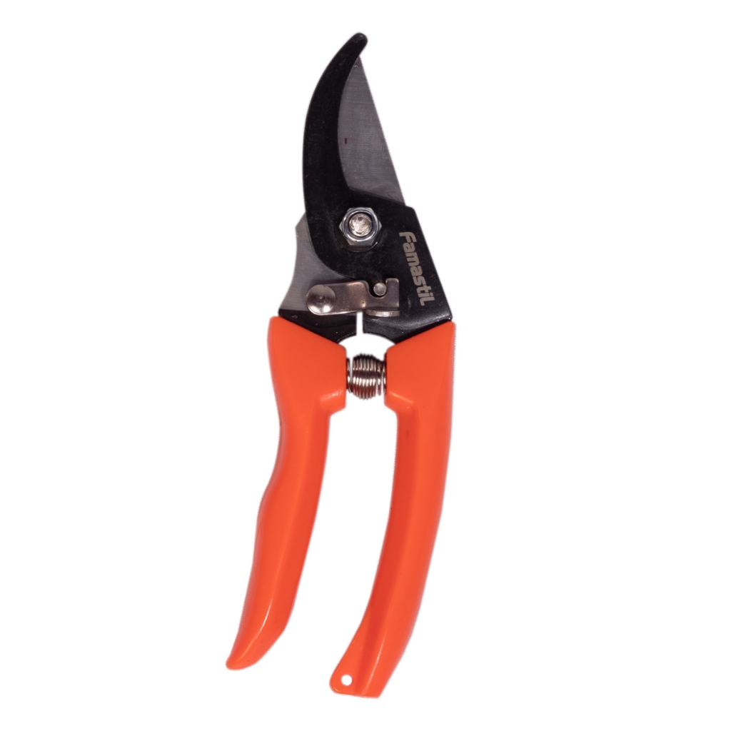 Tesoura para Poda Jardinagem Famastil 6,5” Aço Carbono Corte Preciso para Flores e Galhos Finos em Oferta na Shopee