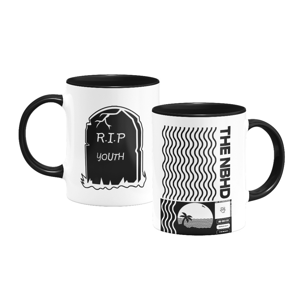 Caneca The Neighbourhood - R.I.P 2 My Youth Lápide