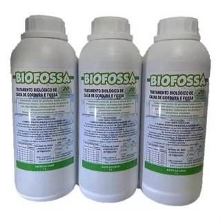 BIOFOSSA NUTRIENTES PARA BACTÉRIAS FOSSAS E CAIXAS DE GORDURA 3 LITROS em Oferta na Shopee