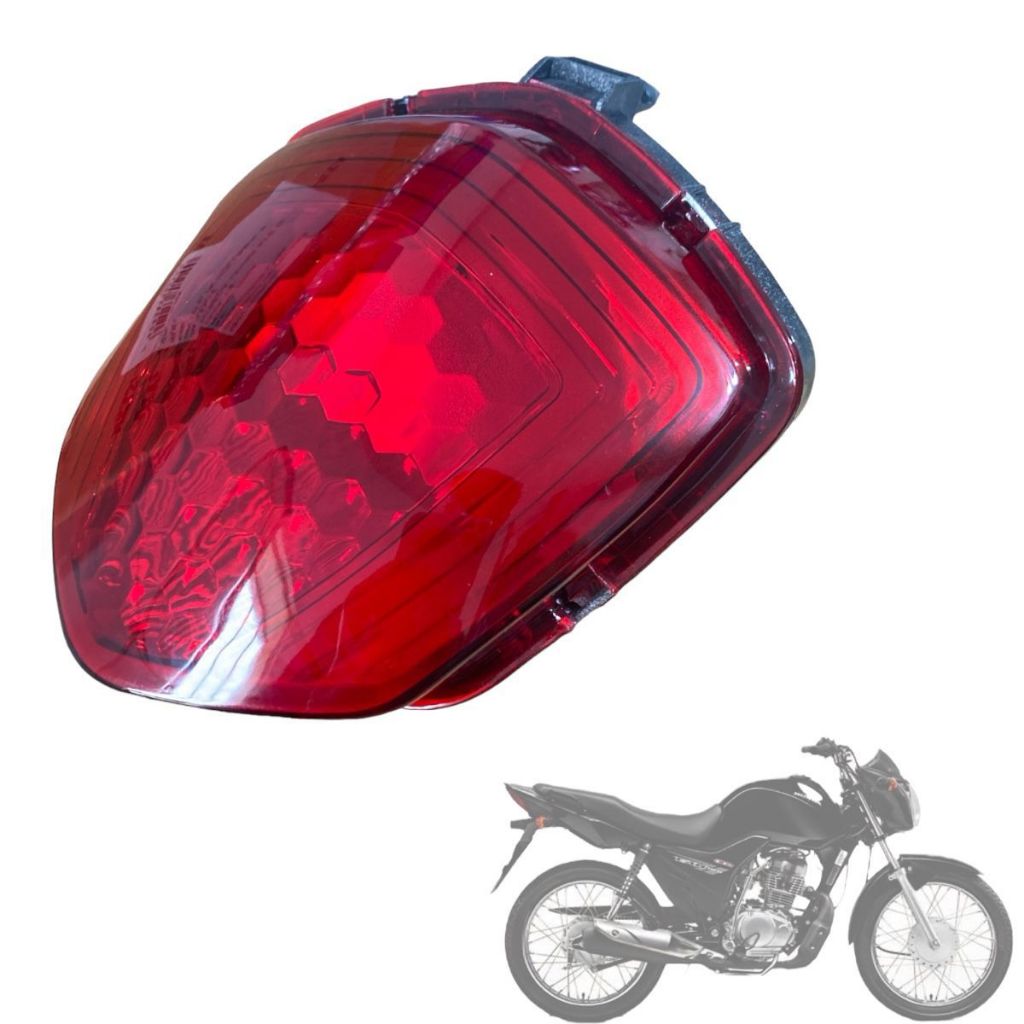 Lanterna Traseira Completa Cg 125 2014 Cg Titan 150 2014 Até 2016 Titan Fan Cg 160 16 Ate 24