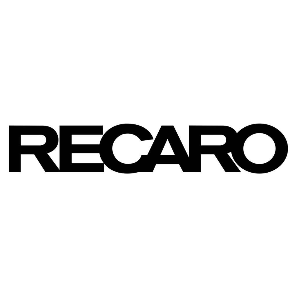2 Adesivos Recaro GmbH  German Carro Tuning Premium Vinil
