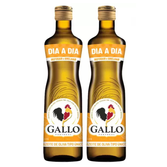 Azeite Oliva Gallo Tipo Único Dia A Dia kit 500ml