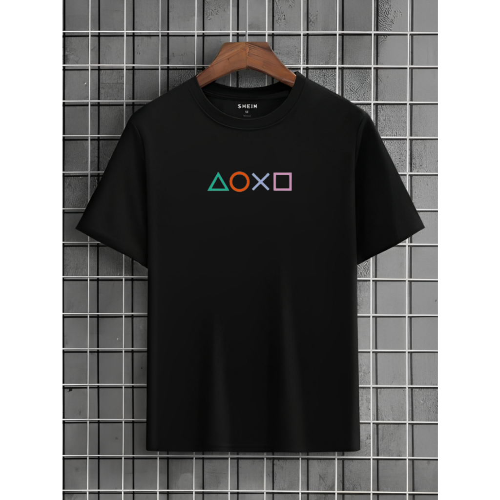 Camiseta Games Unissex 100% Algodão Play em Oferta na Shopee