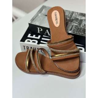 Sandália Feminina Brilho Blair SUPER CONFORTO em Oferta na Shopee