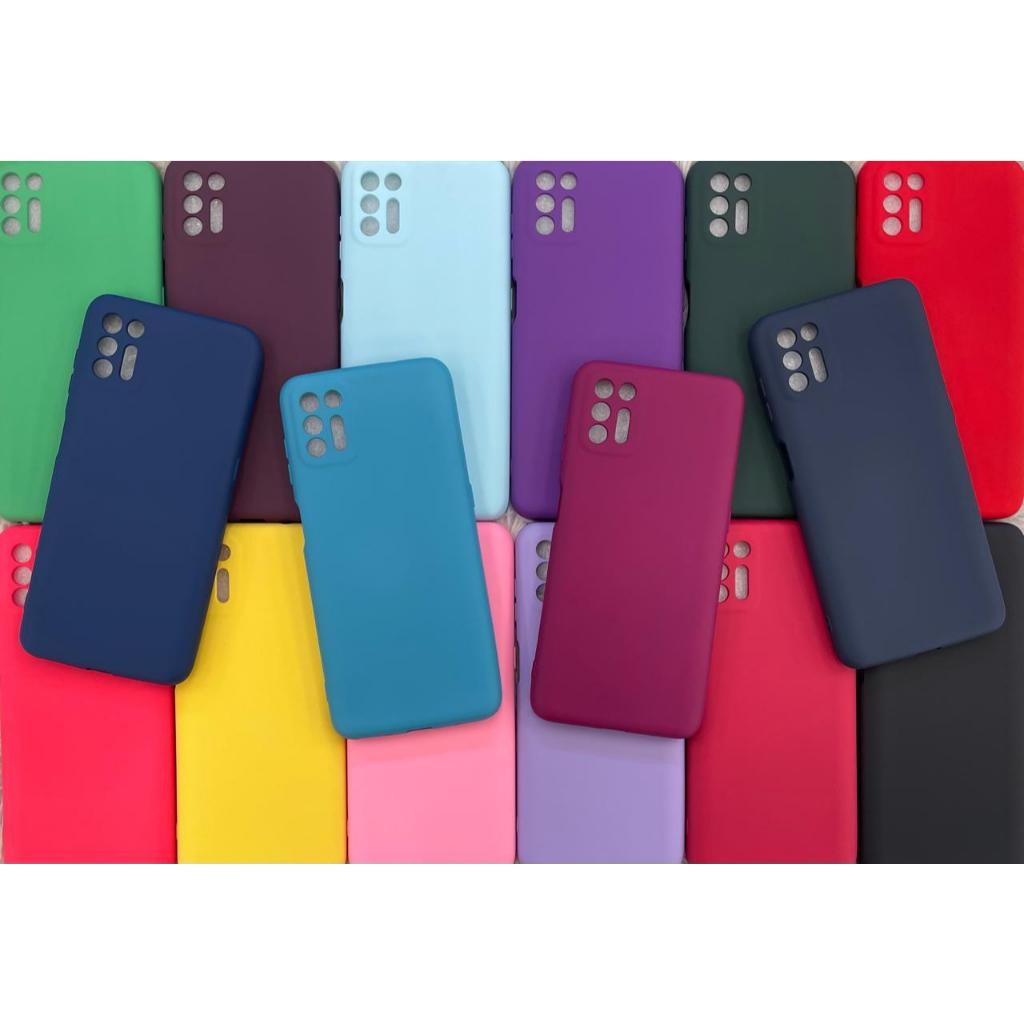Capa Capinha Para Motorola  G9 Plus Silicone Aveludado Película Case em Oferta na Shopee