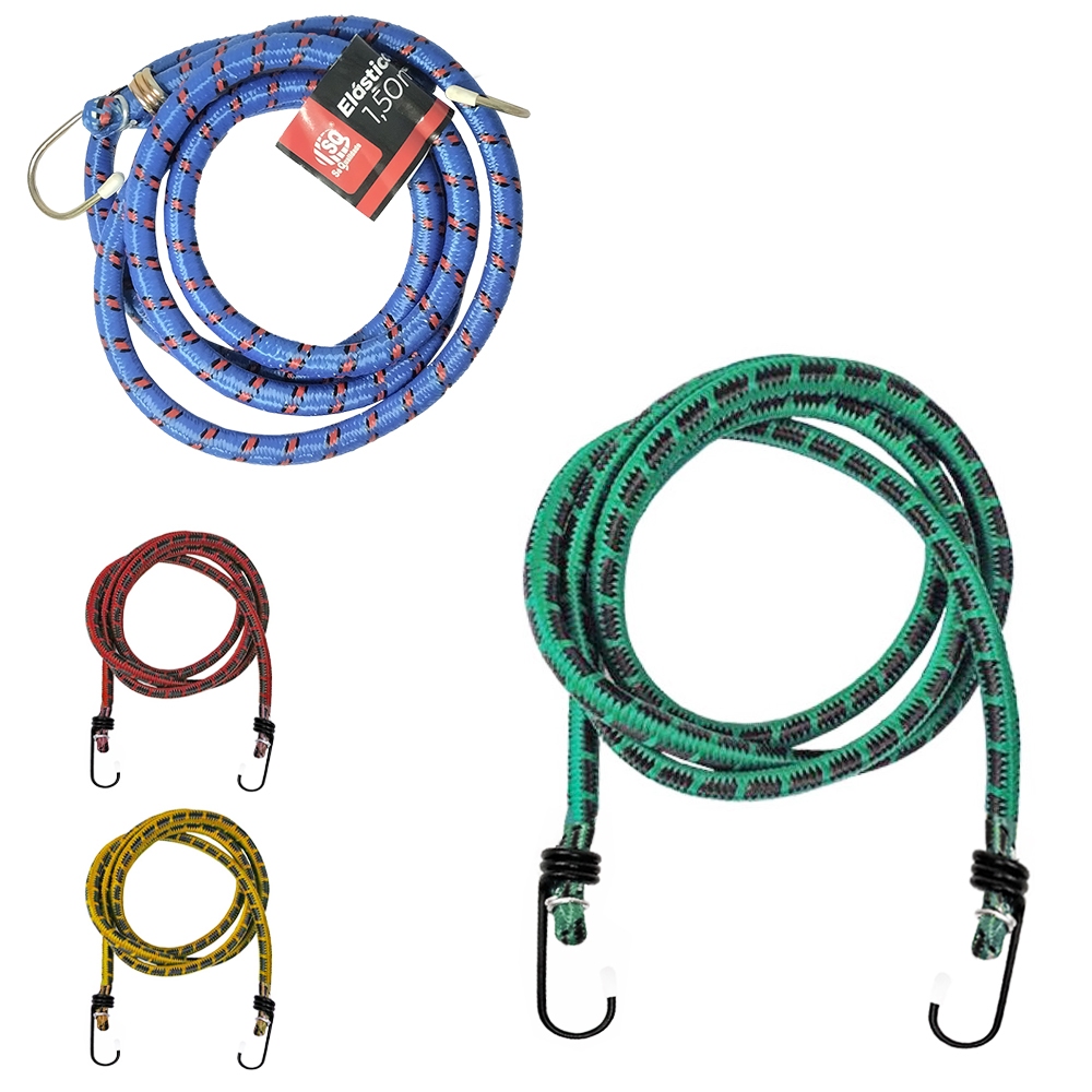 ELASTICO EXTENSOR MULTIUSO COLORS 1,5MX9MM