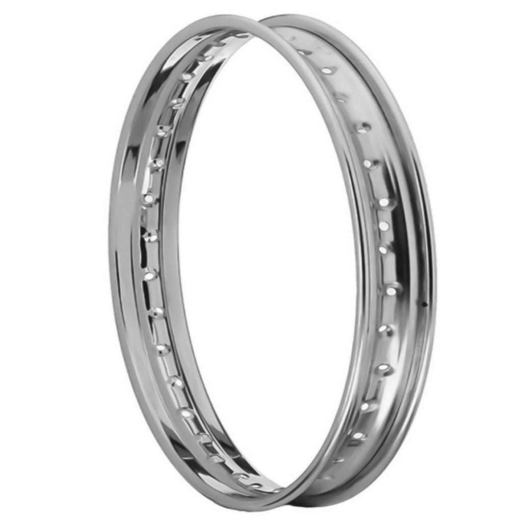 Folha Aro de Roda Cromado Dianteiro Honda Nxr 125/150/160 Bros (19x1.85)