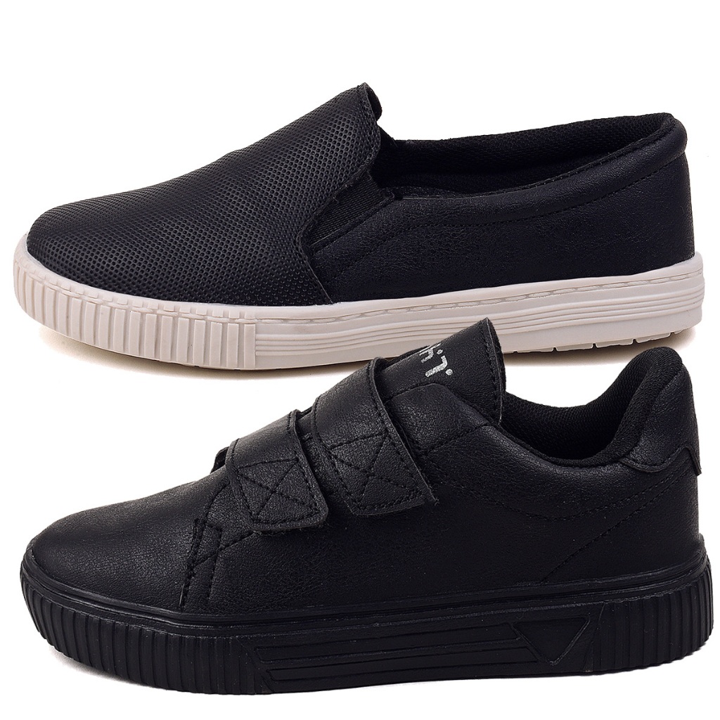 Kit Tênis Infantil Masculino Casual Sapatilha e Sapatênis Linkito em Oferta na Shopee