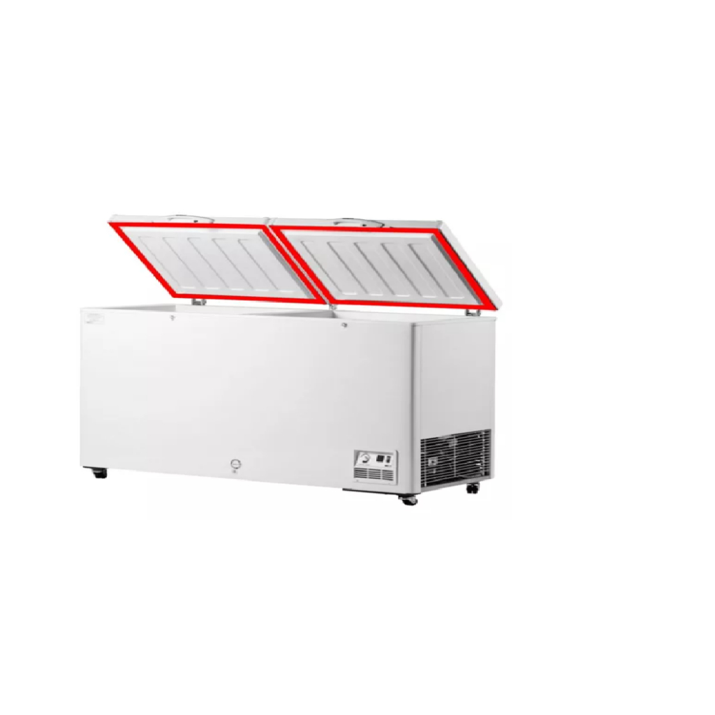 Kit 2 Borracha Gaxeta Freezer Metalfrio Da550 82x61