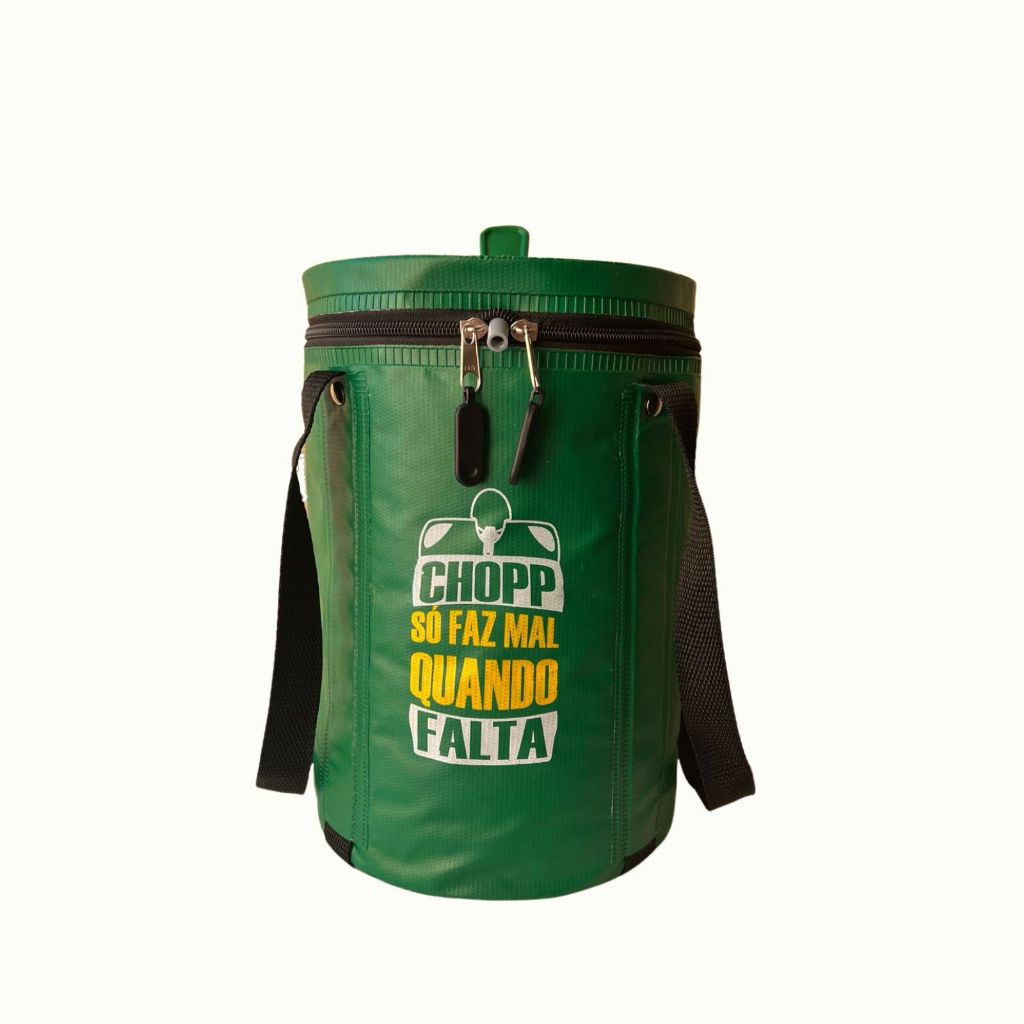 Mochila Térmica Para Barril De Chopp 5 Litros Cooler Bag Super Resistente Estilo E Pratico