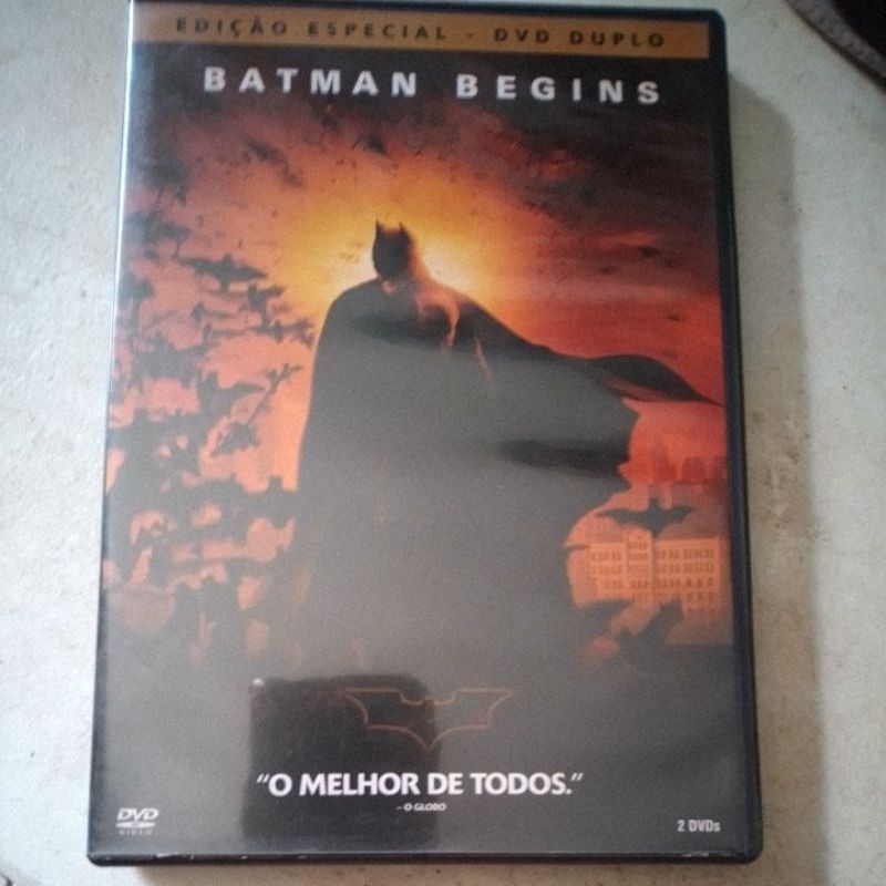 dvd duplo Batman begins