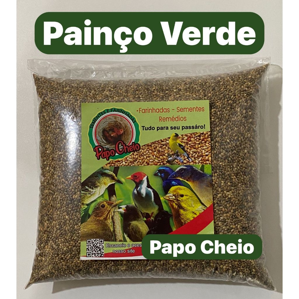 Painço Verde à granel 1kg em Oferta na Shopee