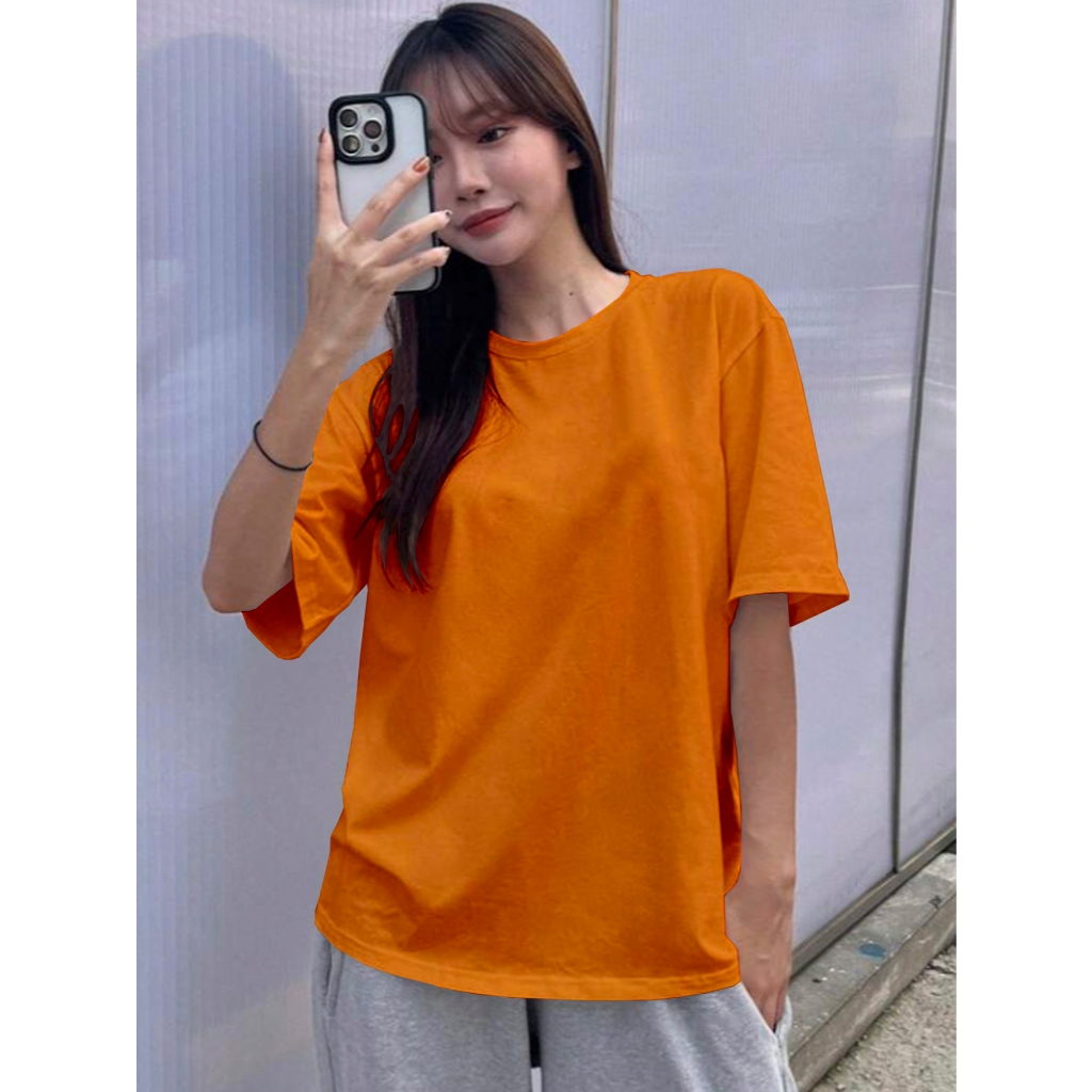 Blusa Unissex Básica Swag Aesthetic T Shirt Academia Fitness Moderna Camisa Larga Ombro Caido Manga Cu