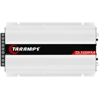 Módulo Amplificador Taramps TS1200X4 4 Canais 1200W RMS 2 Ohms Potência TS1200