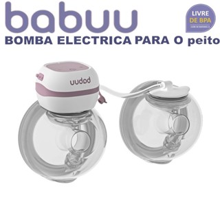 BABUU Bomba de leite elétrica de dupla sucção Portátil Dupla Elétrica Mãos-Livres  Função ...