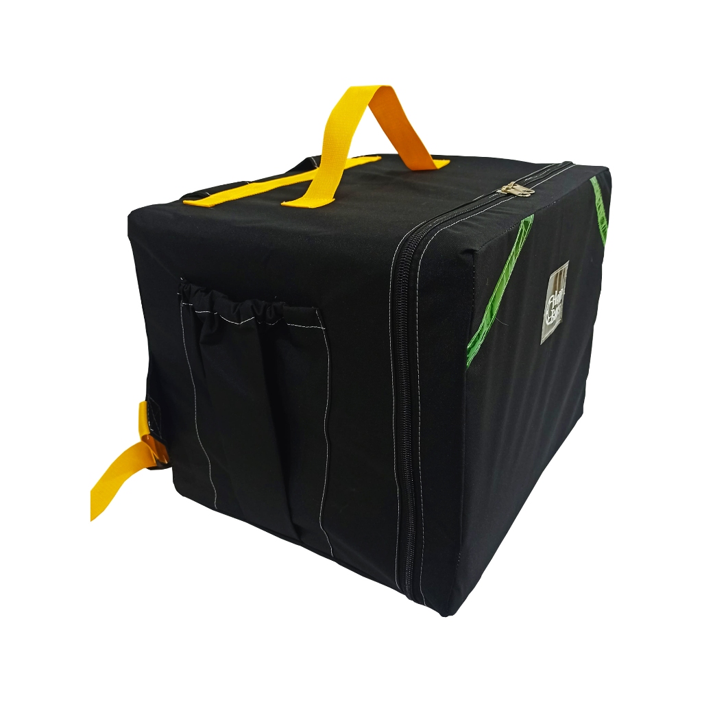 Isobag entregas delivery pizza marmitex com isopor 45 Litros Brita Hard Bags em Oferta na Shopee