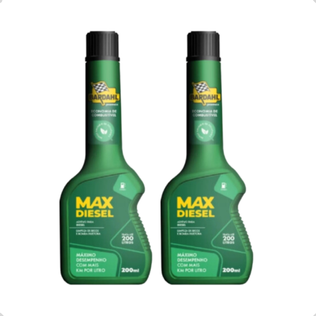 Aditivo Combustível Original Bardahl Max Diesel 200ml 2un