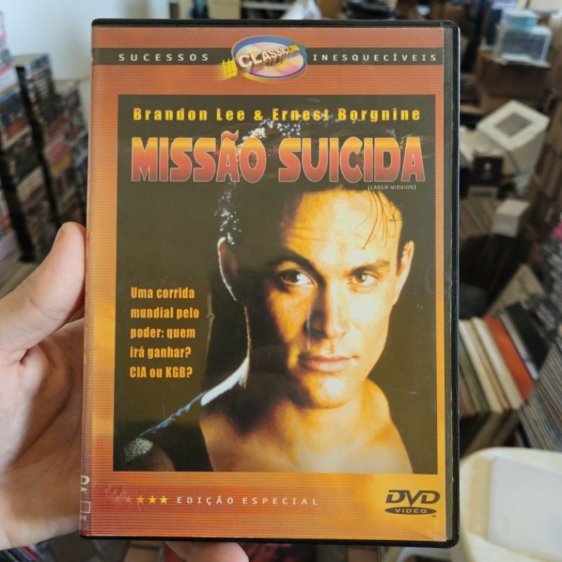 DVD Missão Suicida - Brandon Lee!