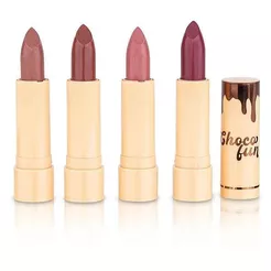 Batom Soft Matte Choco Fun Collection com Cheirinho de Chocolate NOVAS CORES Fenzza