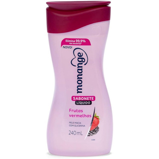 Sabonete Líquido para o Corpo Monange - 240ml em Oferta na Shopee